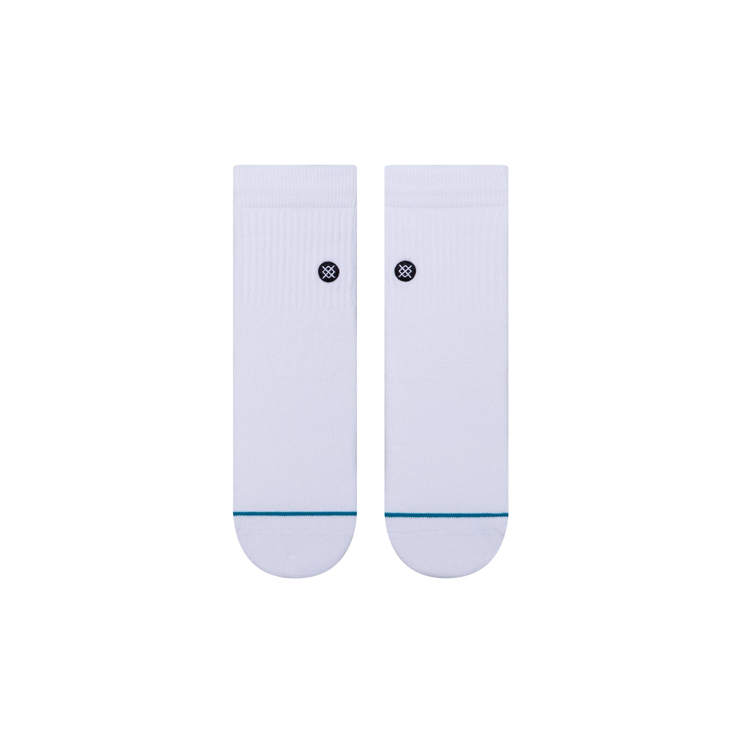 Stance Icon Quarter 3 Pack - White