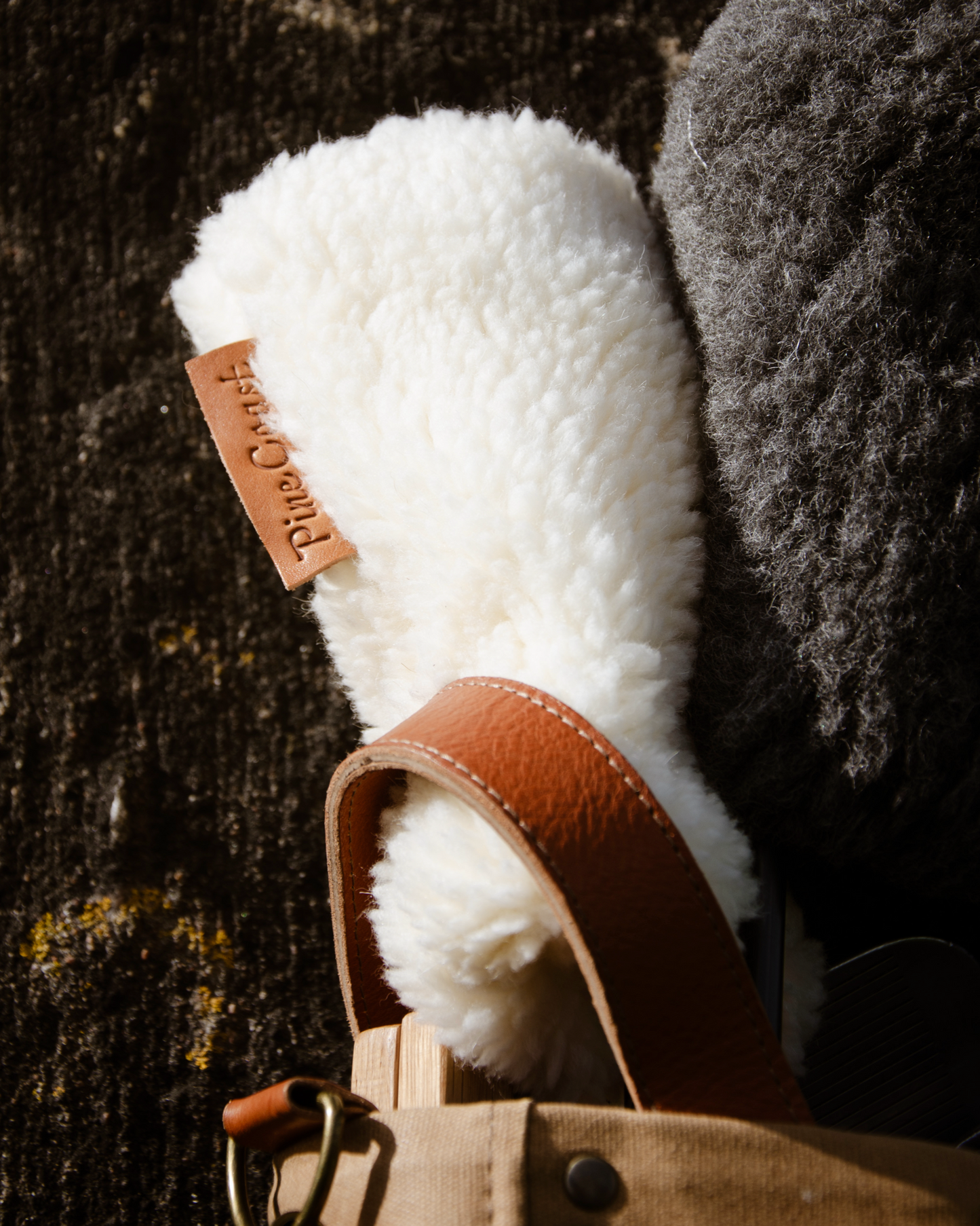 Pine Coast - White Wool Fairway Wood Headcover