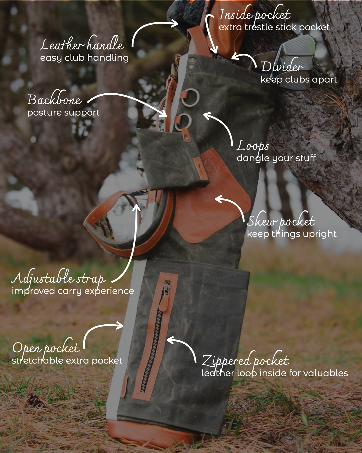 Pine Coast - The Pine Sunday Golf Bag