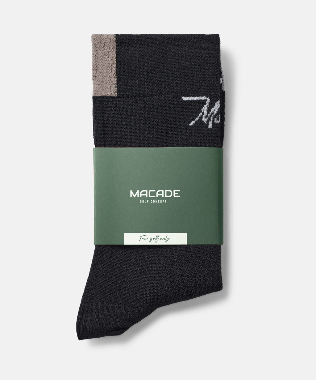 Macade Women's Signature Crew Socks - Black