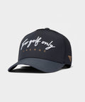 Blue Two-Tone Script Snapback