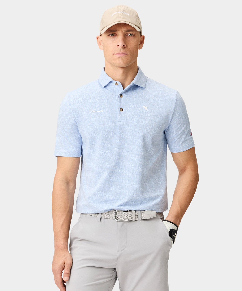 Light Blue Ridgeweave TX Shirt