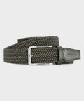 Men's Elastic Moss Green Belt