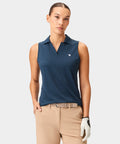 Macade Women's Paige Sleeveless Shirt - Steel Blue