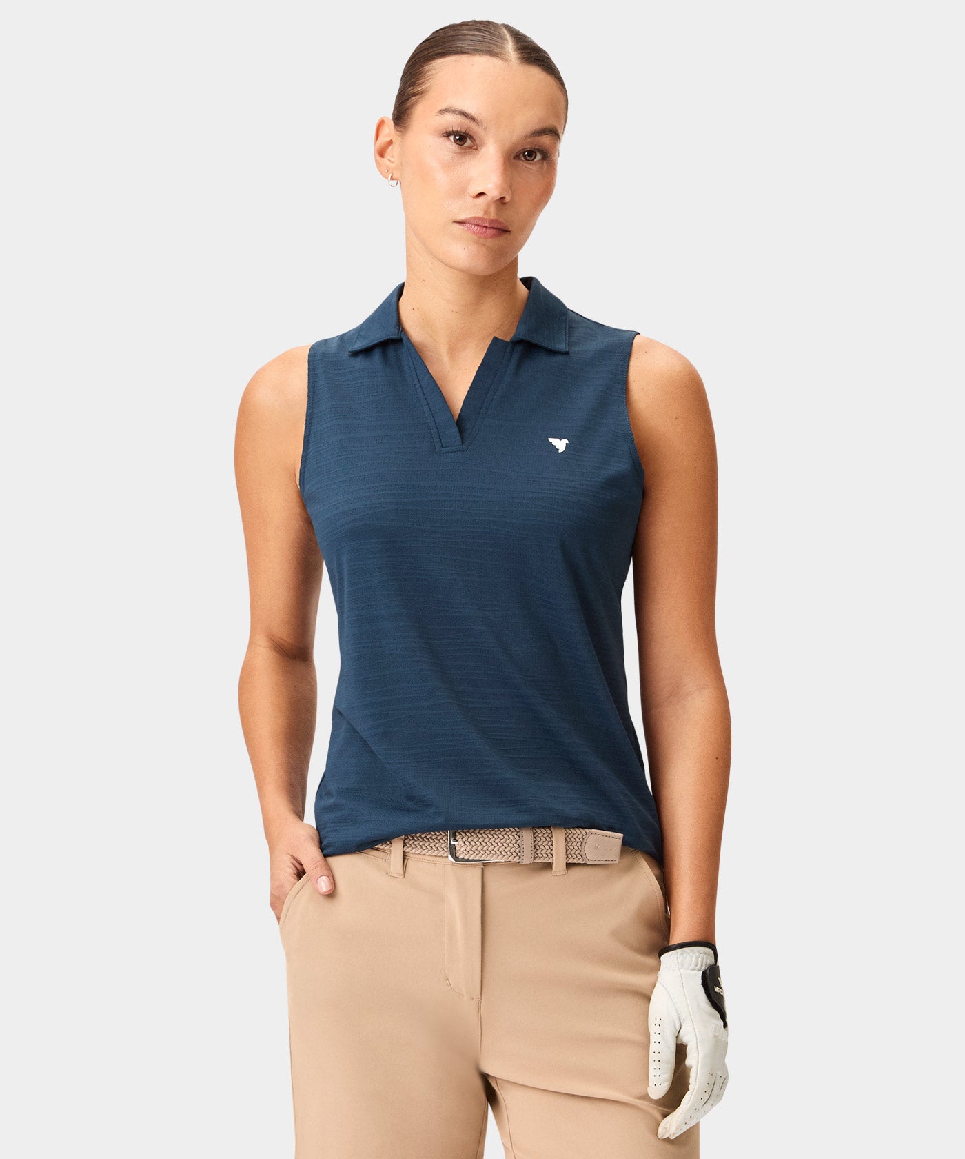 Macade Women's Paige Sleeveless Shirt - Steel Blue