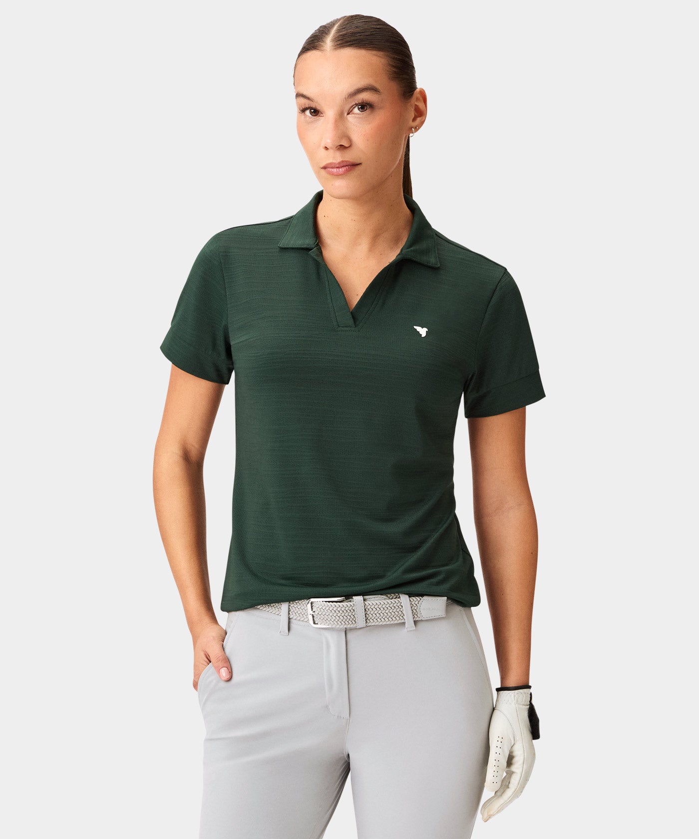 Macade Women's Paige Shirt - Forest Green
