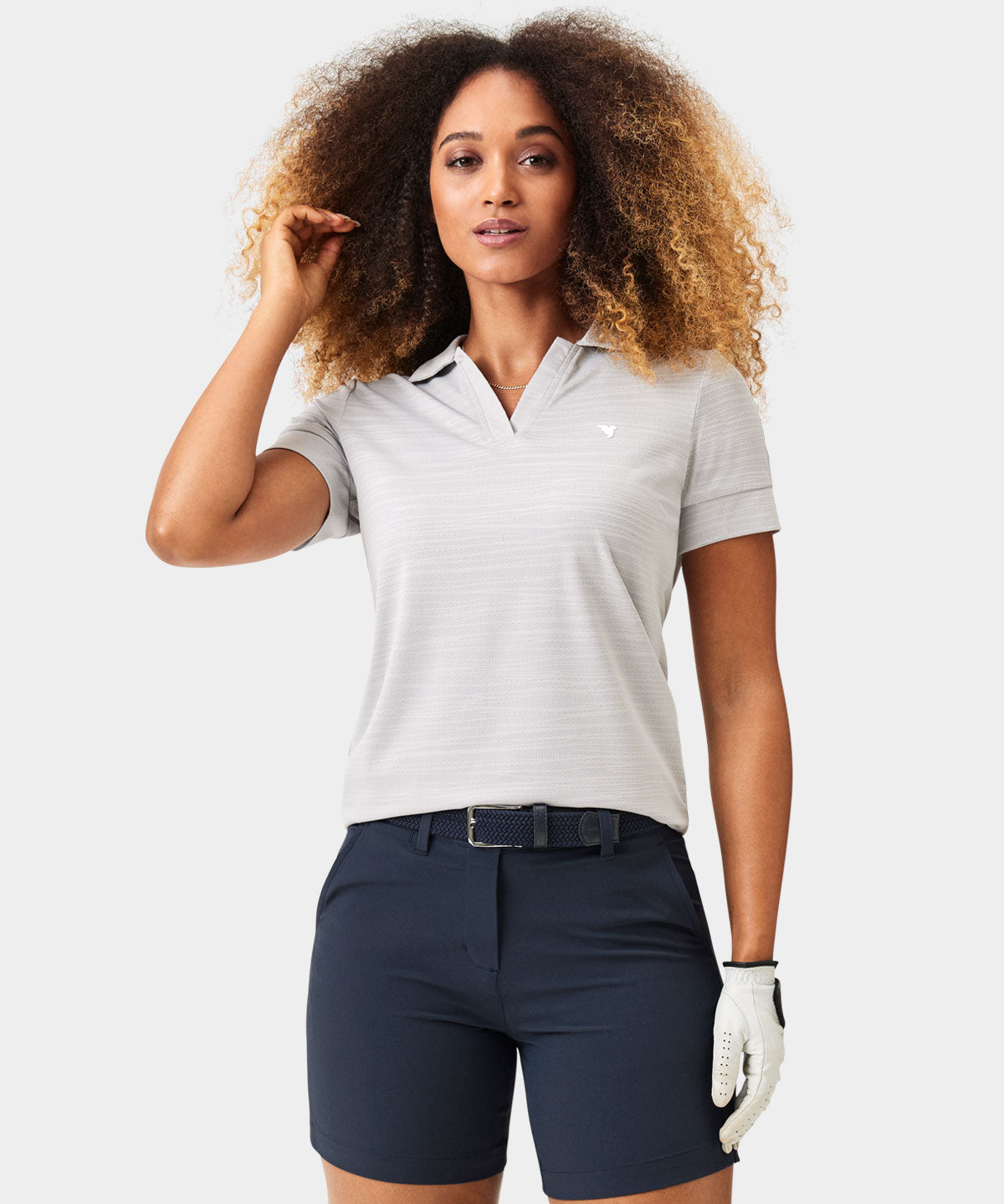 Macade Women's Paige Shirt - Light Grey