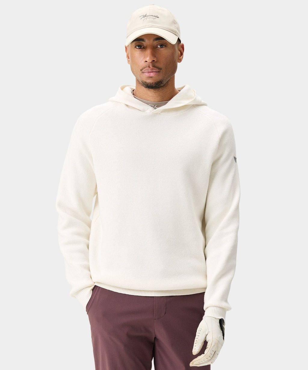Men's Tech Knit Hoodie - Cream