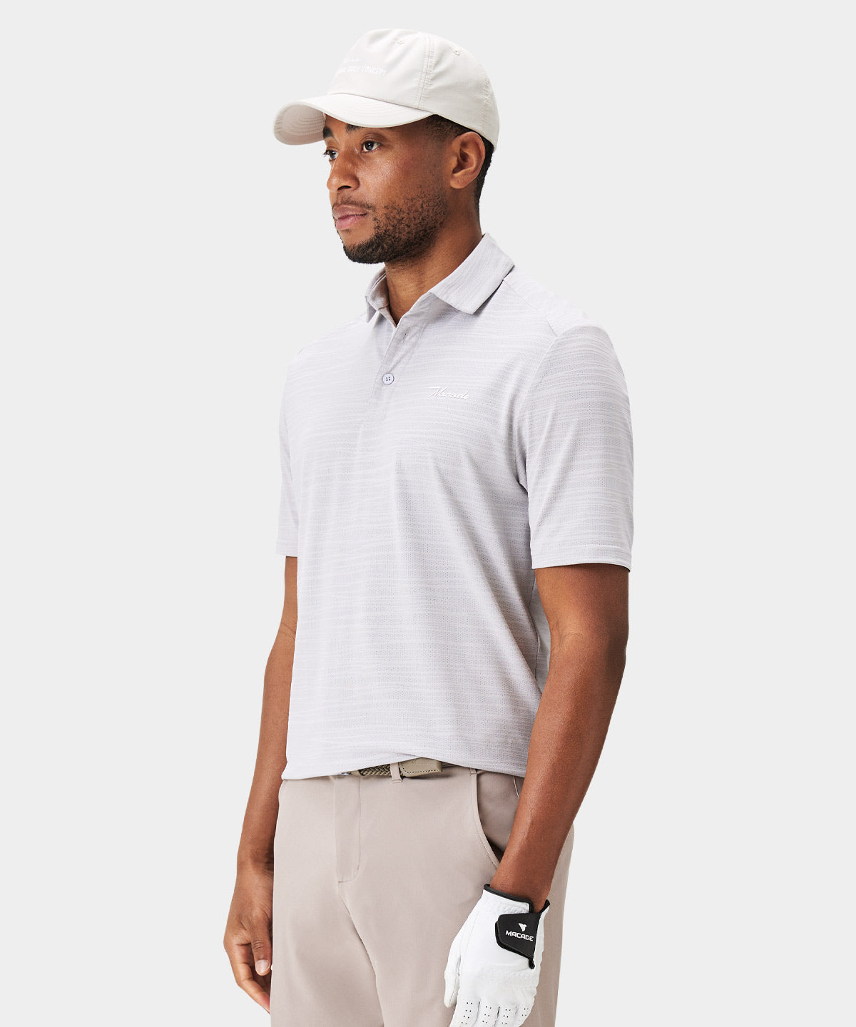 Macade Men's Flight Shirt - Light Grey