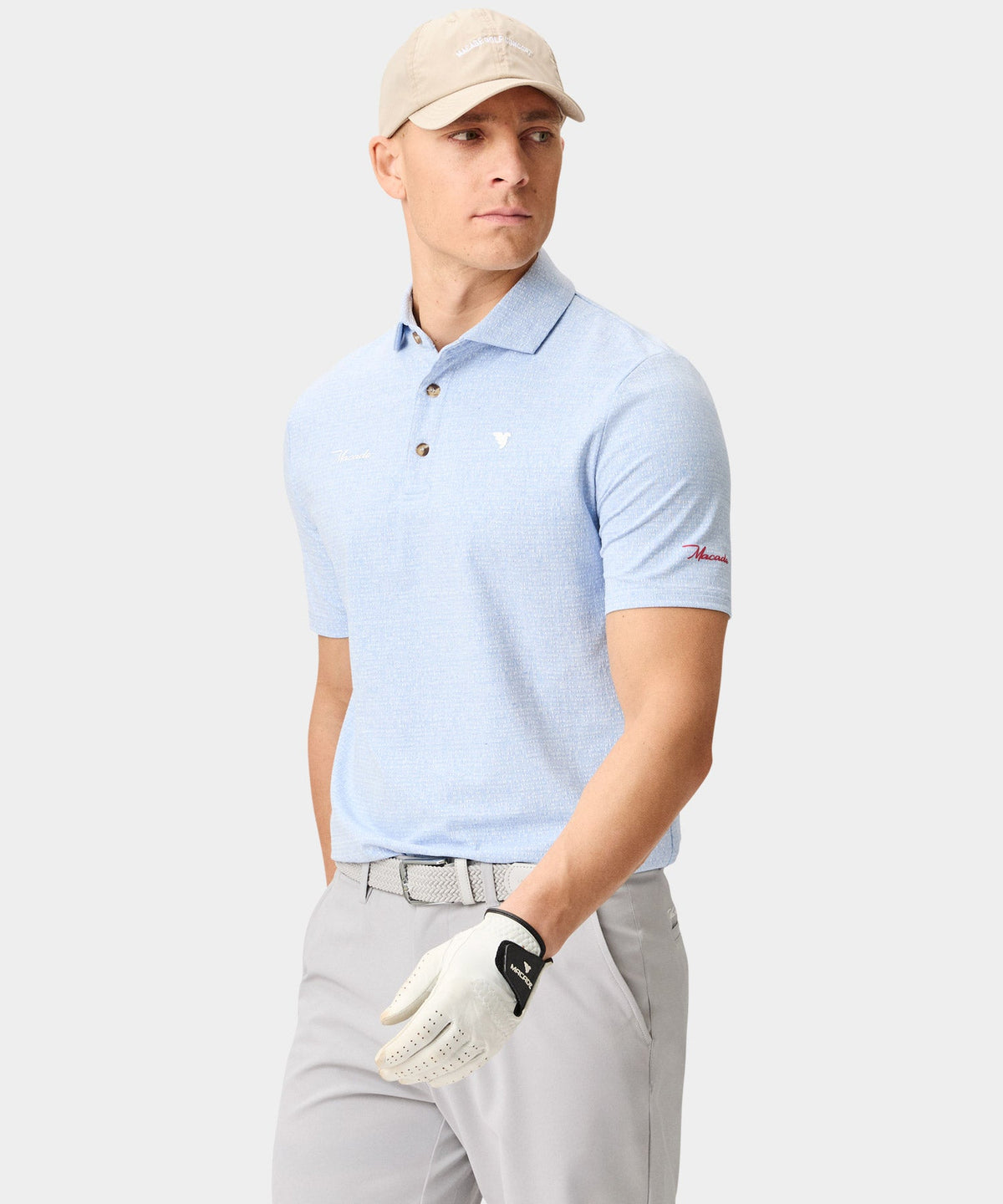 Light Blue Ridgeweave TX Shirt