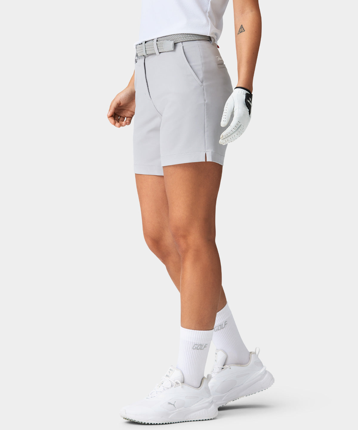 Women's Flex Shorts - Light Grey