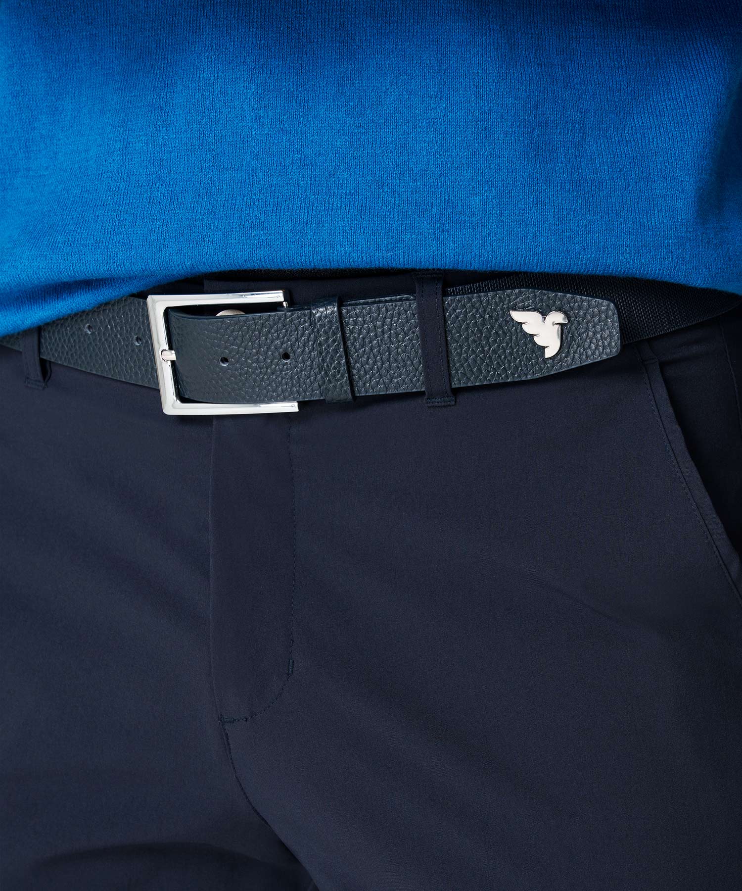 Macade Men's Tour Belt - Navy