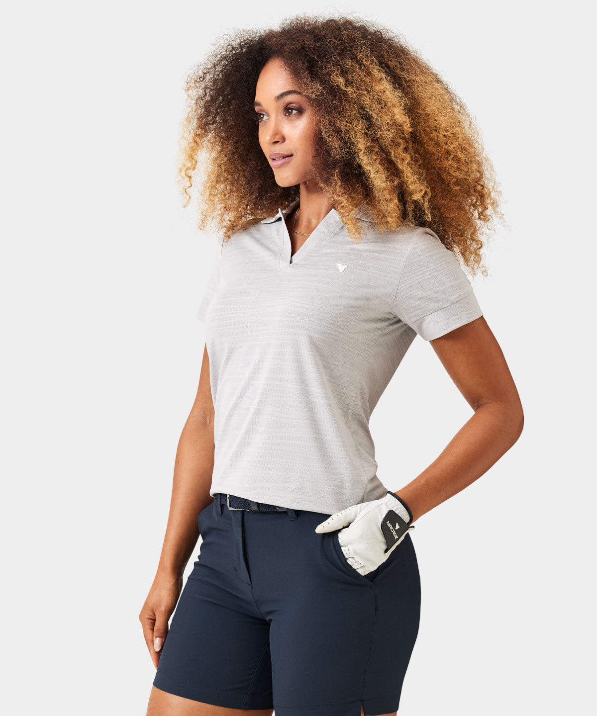 Macade Women's Paige Shirt - Light Grey