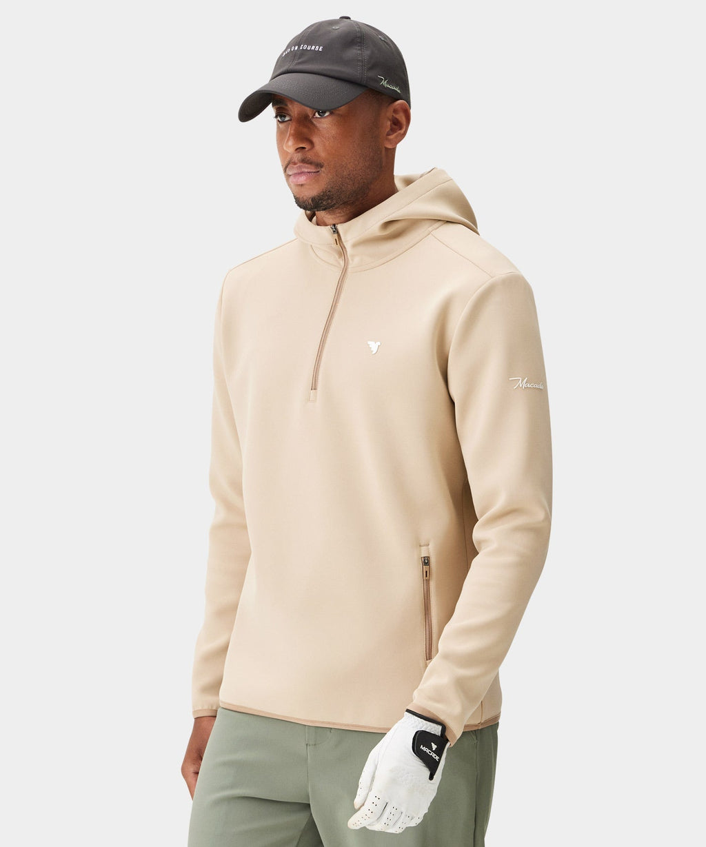 Macade Men's Therma Zip Hoodie - Tan