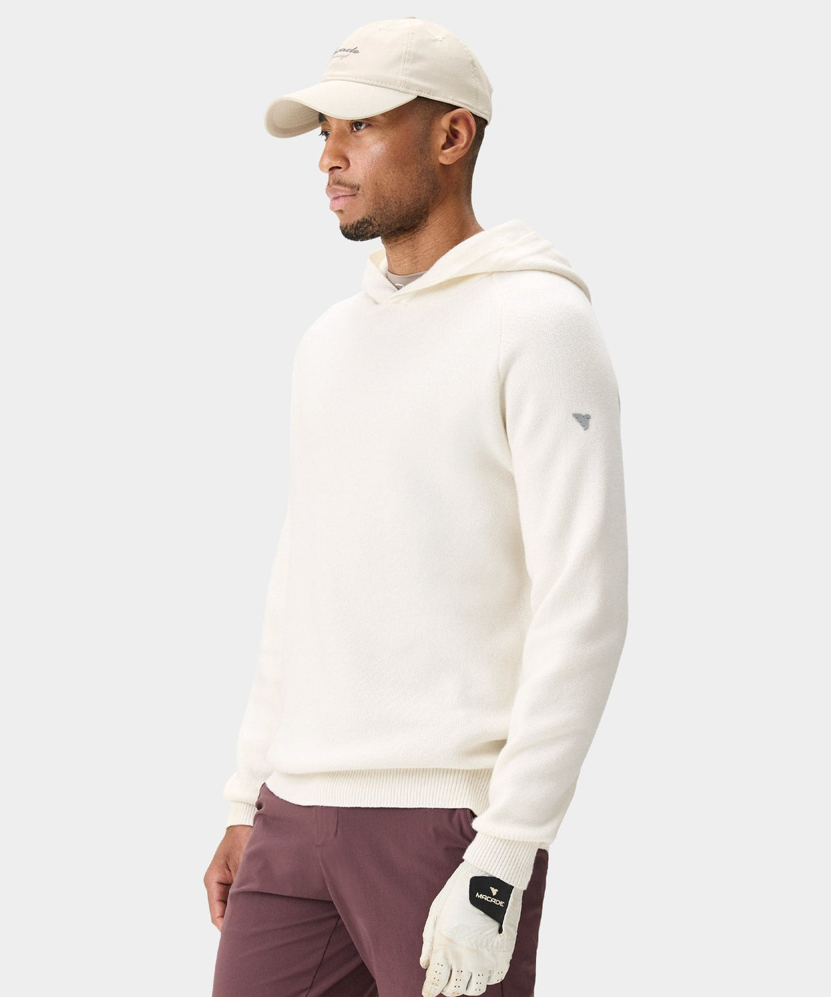 Men's Tech Knit Hoodie - Cream