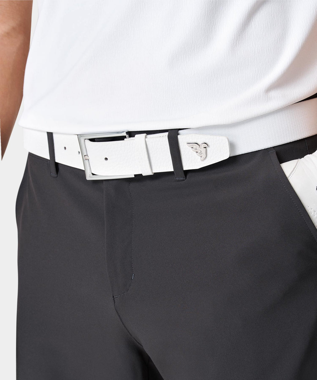 Macade Men's Tour Belt - White