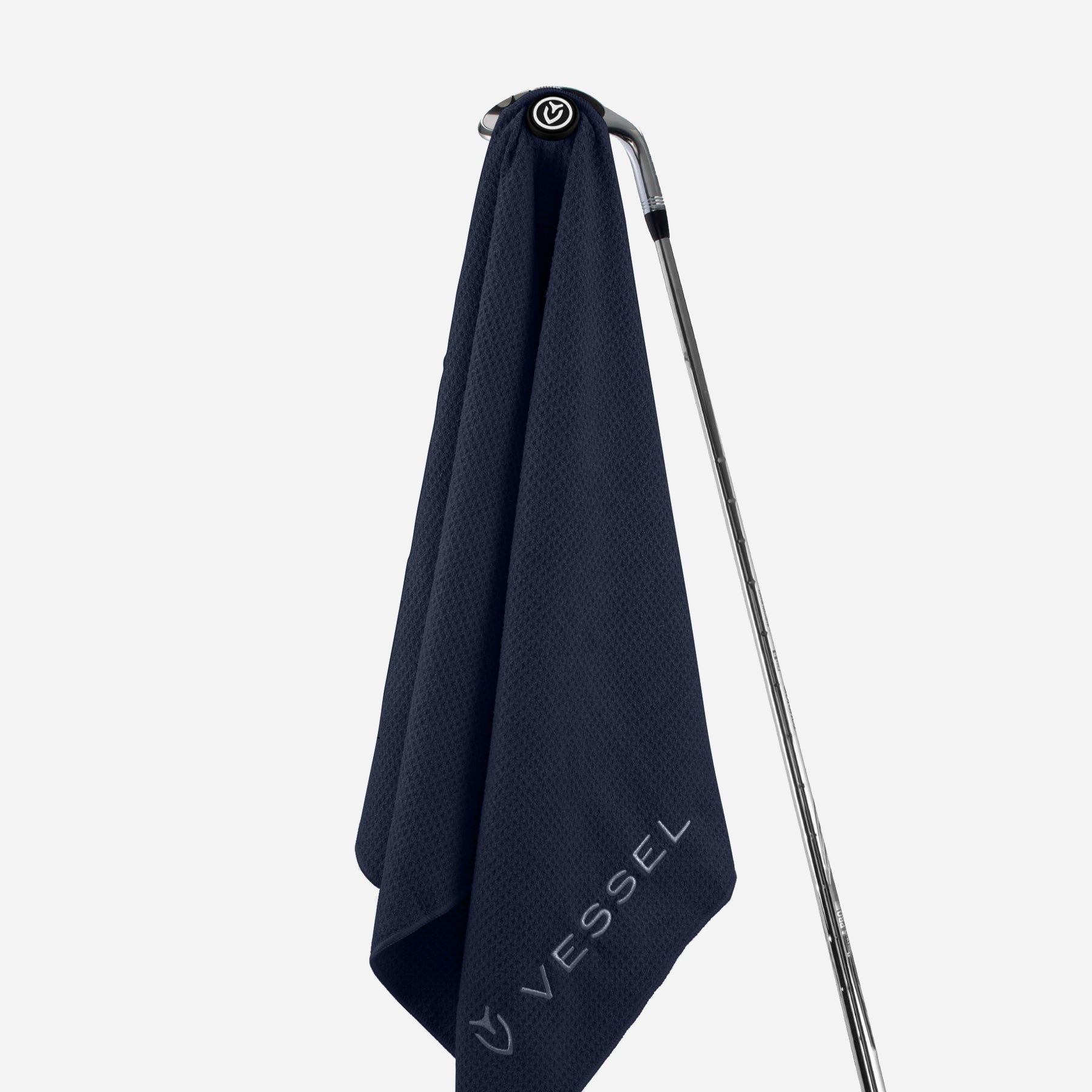 VESSEL Magnetic Golf Towel | 20" x 40" in Navy