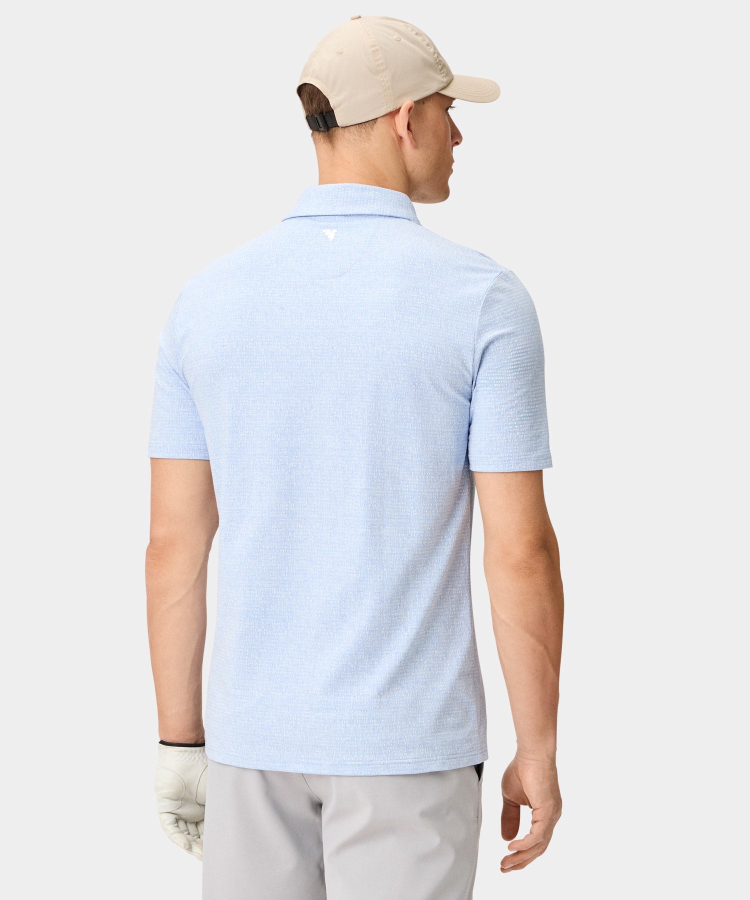 Light Blue Ridgeweave TX Shirt