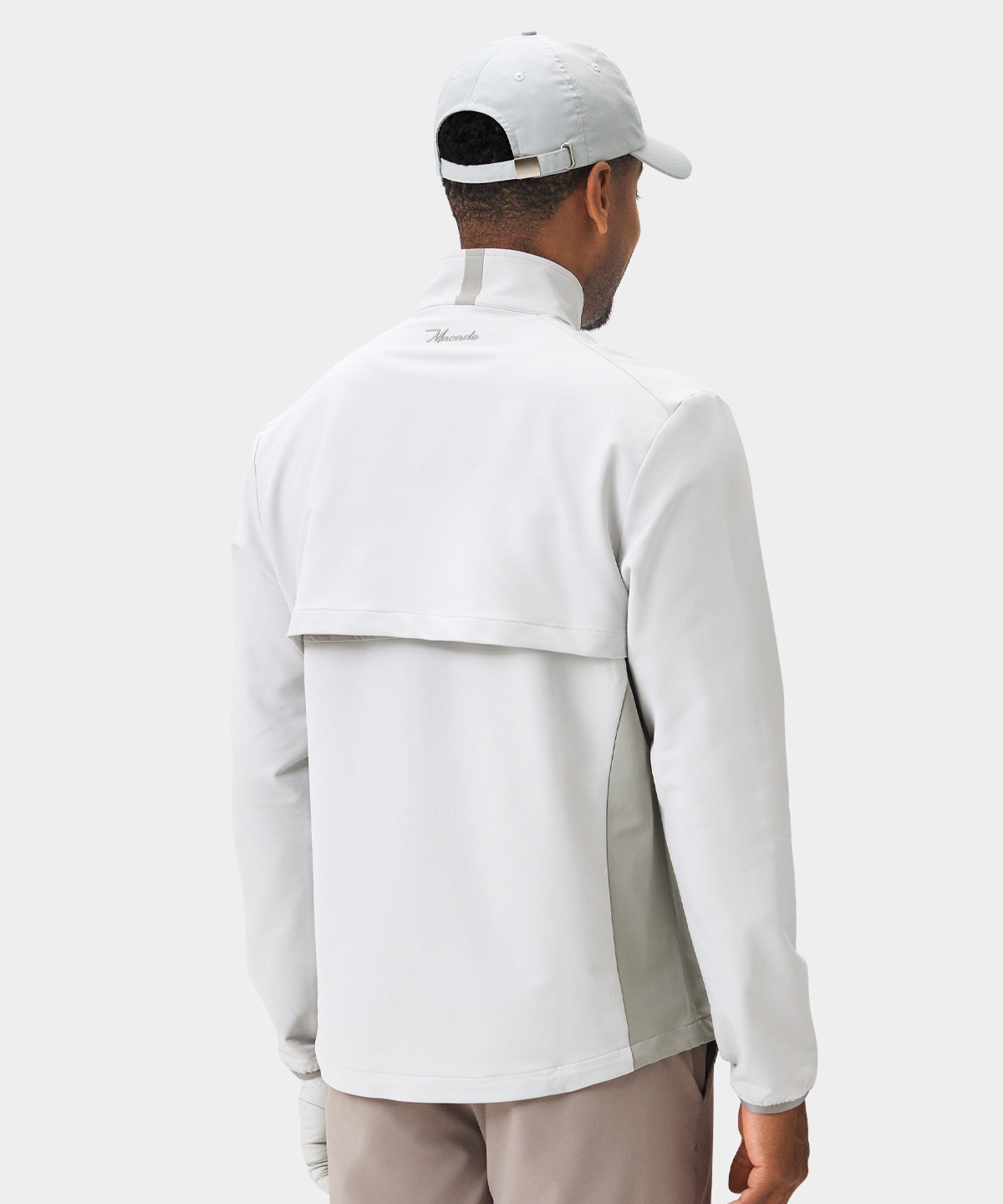 Macade Men's Storm Wind Jacket - Off-White