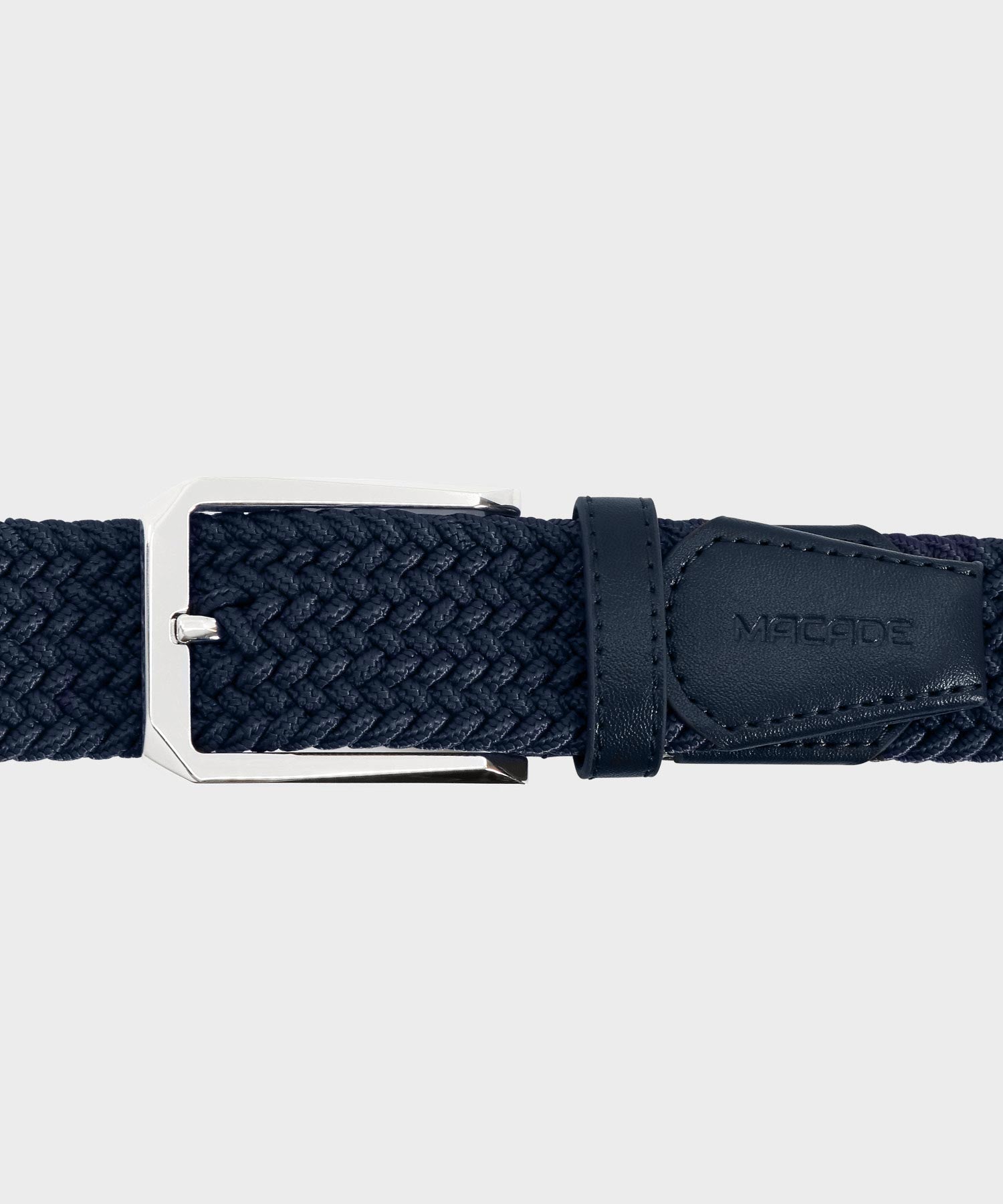 Macade Men's Elastic Navy Belt