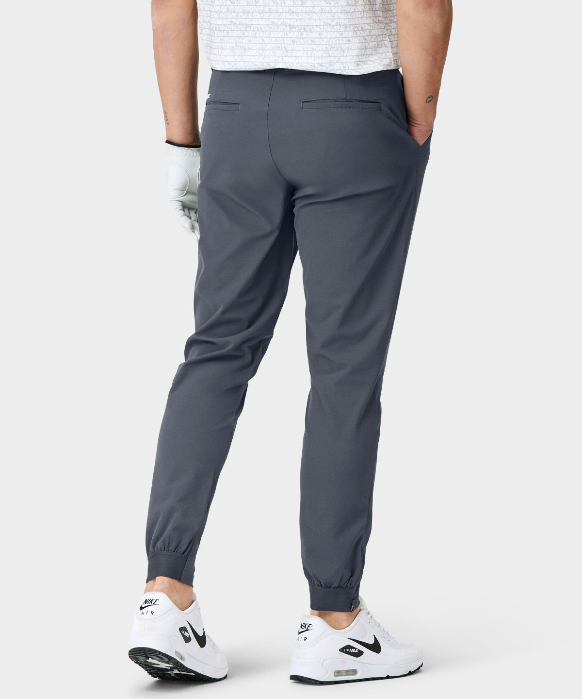 Macade Men's Four-Way Stretch Jogger - Stone Blue