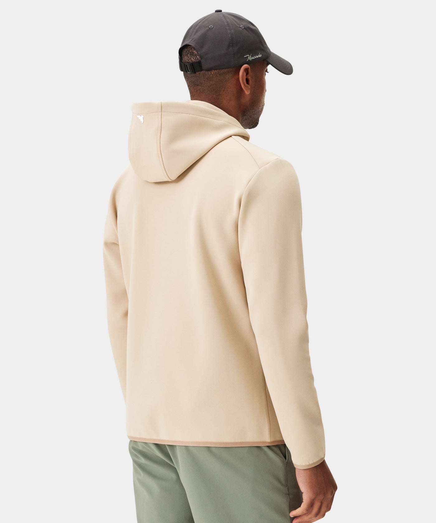 Macade Men's Therma Zip Hoodie - Tan