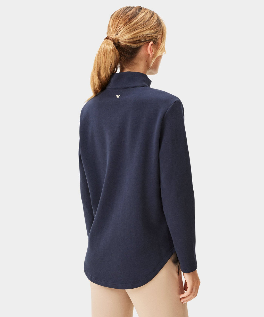 Macade Women's Zoe Flex Quarter Zip - Blue