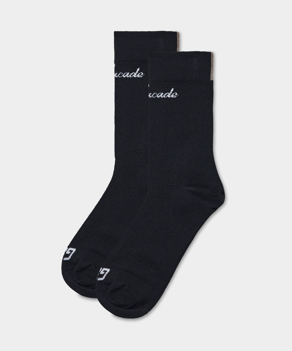 Macade Women's Signature Crew Socks - Black