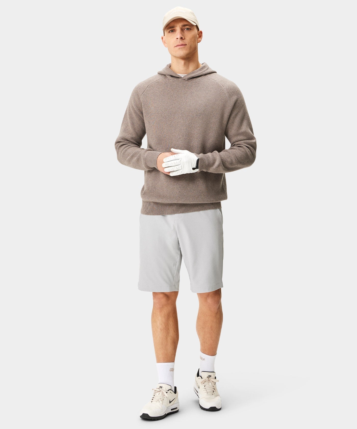 Macade Men's Tech Knit Hoodie - Brown