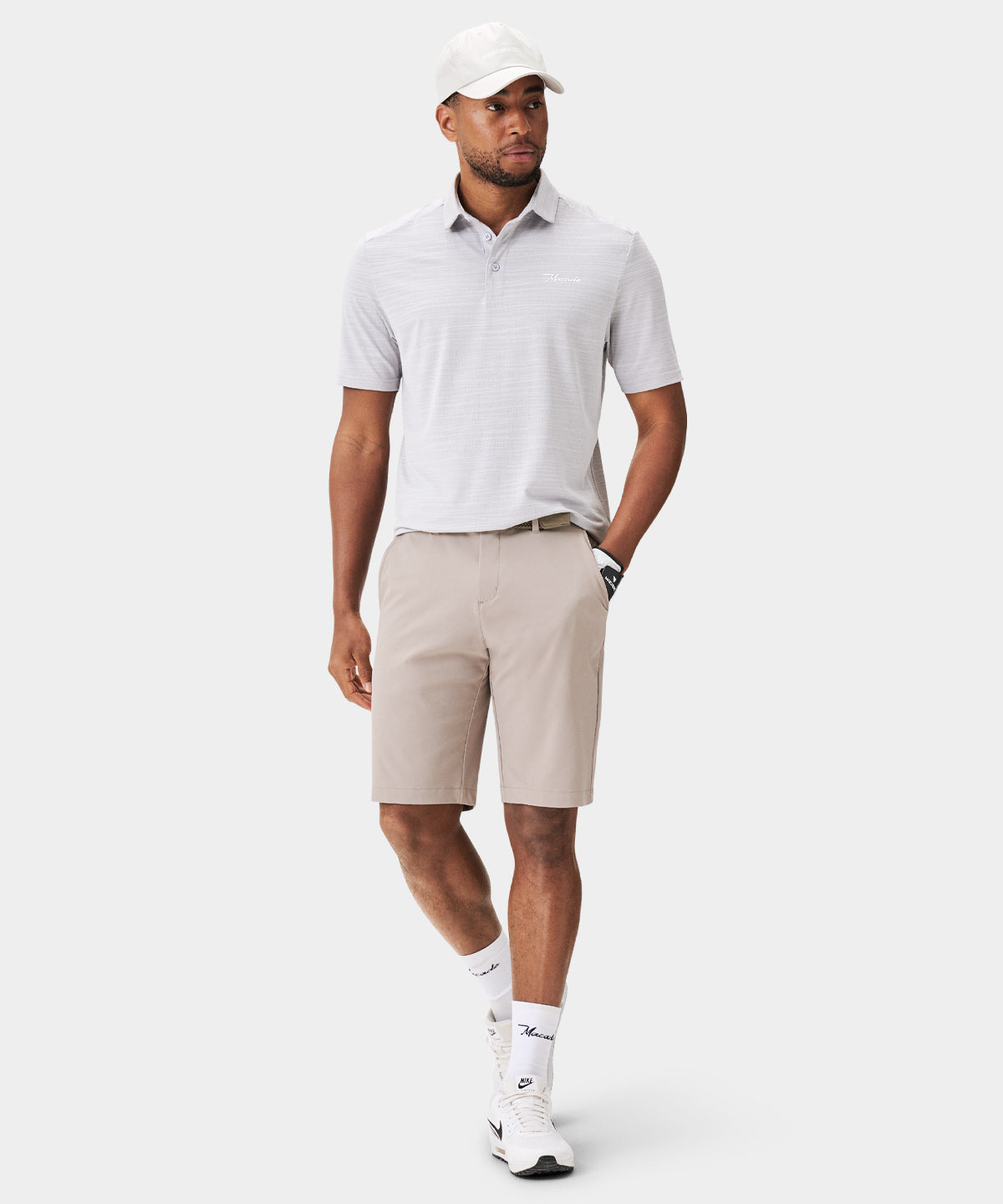 Macade Men's Flight Shirt - Light Grey