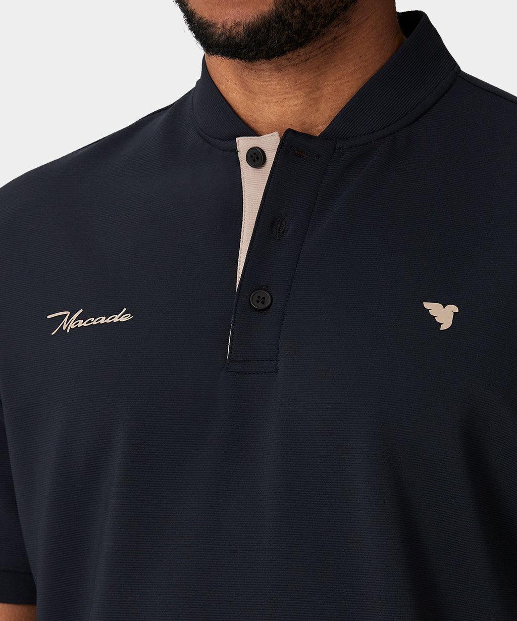 Macade Men's Heath Bomber Shirt - Black