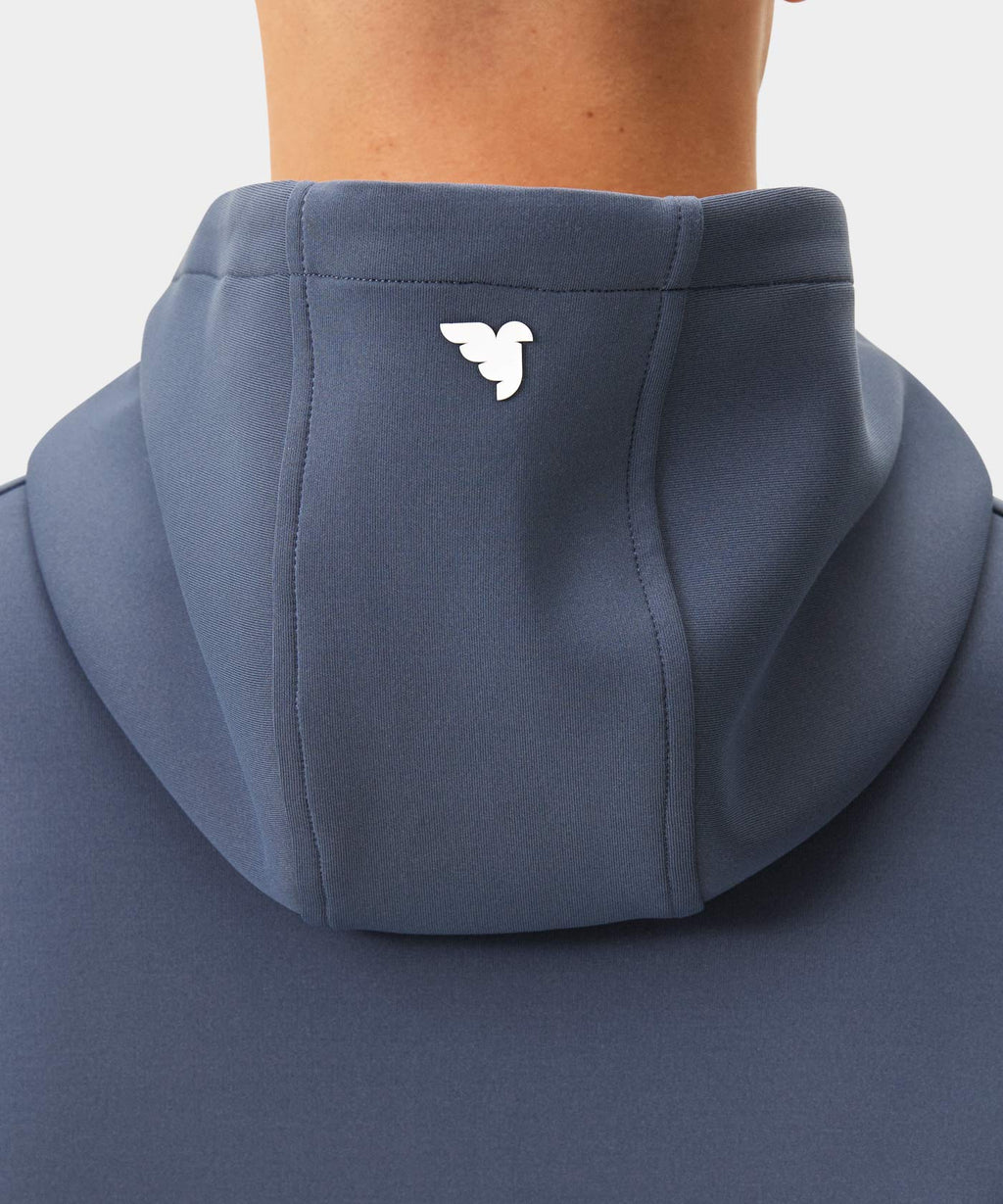 Macade Men's Therma Zip Hoodie - Spruce Blue