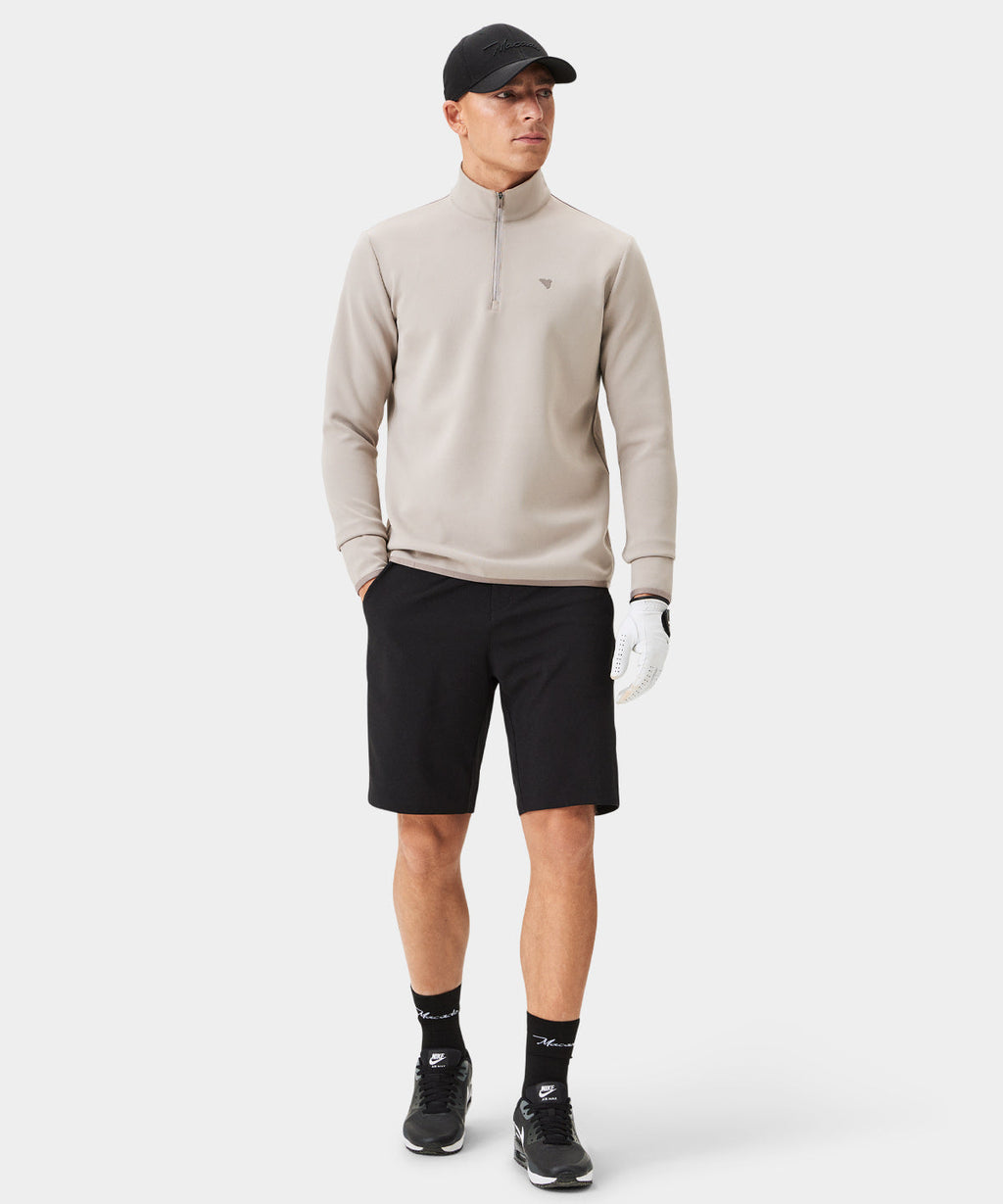 Macade Men's Therma Quarter Zip - Taupe