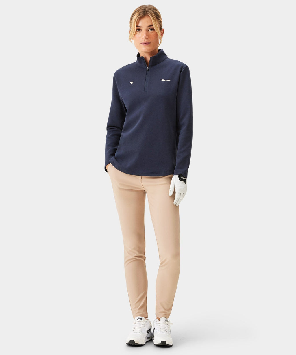 Macade Women's Zoe Flex Quarter Zip - Blue