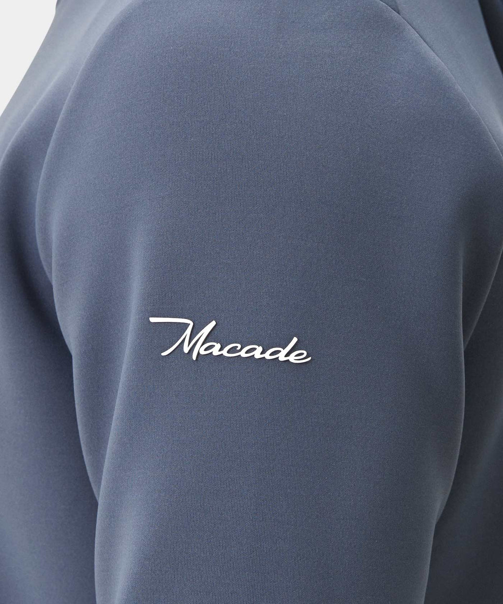 Macade Men's Therma Zip Hoodie - Spruce Blue