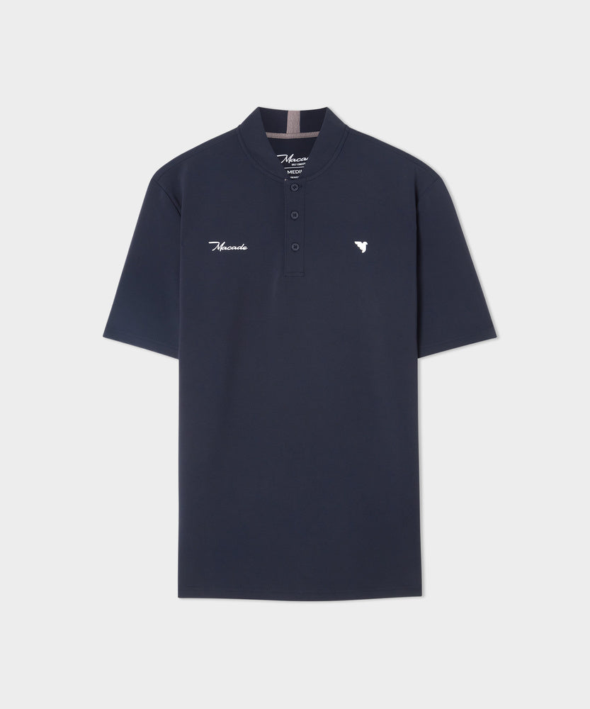 Macade Men's Heath Bomber Shirt - Dark Blue