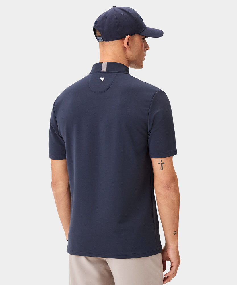 Macade Men's Heath Bomber Shirt - Dark Blue
