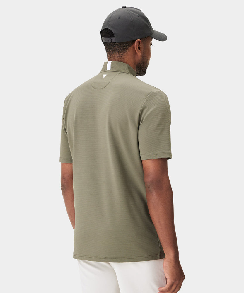 Macade Men's Heath Bomber Shirt - Olive