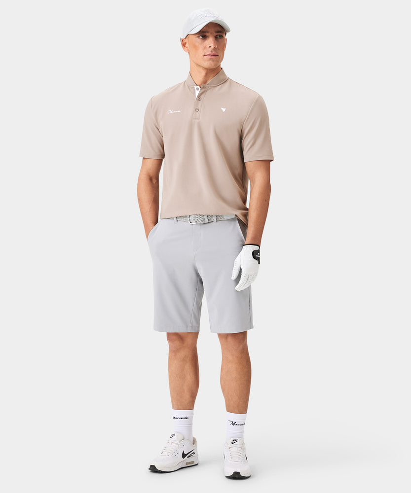 Macade Men's Heath Bomber Shirt - Tan