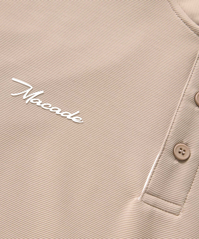 Macade Men's Heath Bomber Shirt - Tan