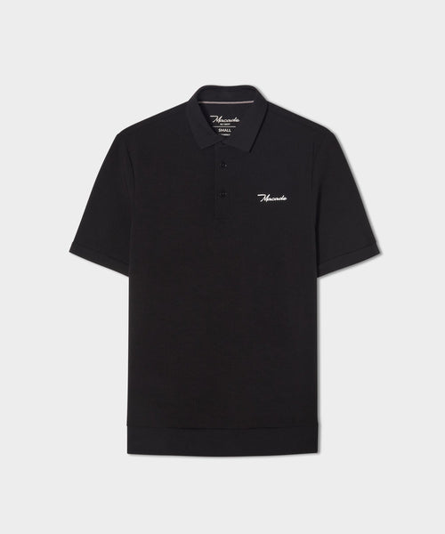 Macade Men's AR Tech Polo - Black