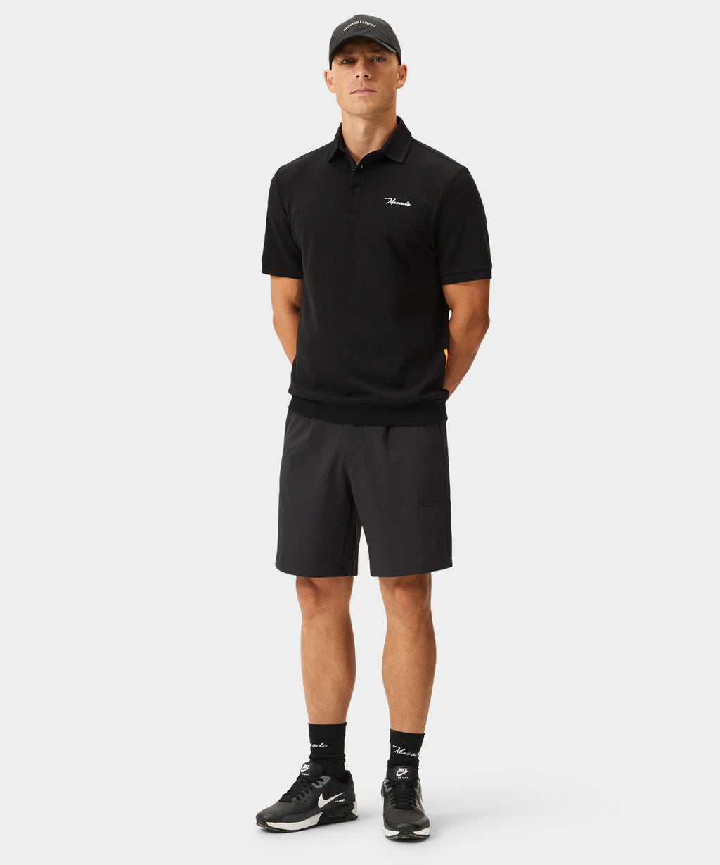 Macade Men's AR Tech Polo - Black