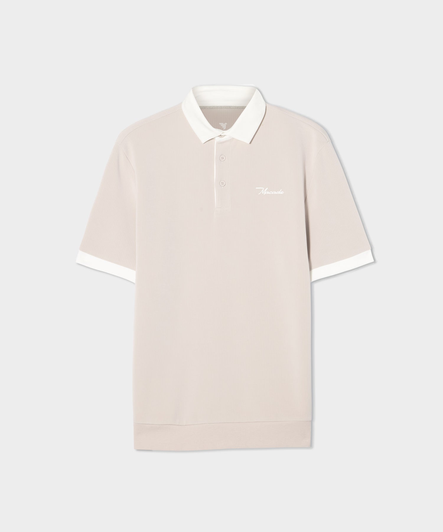 Macade Men's AR Tech Polo - Tan