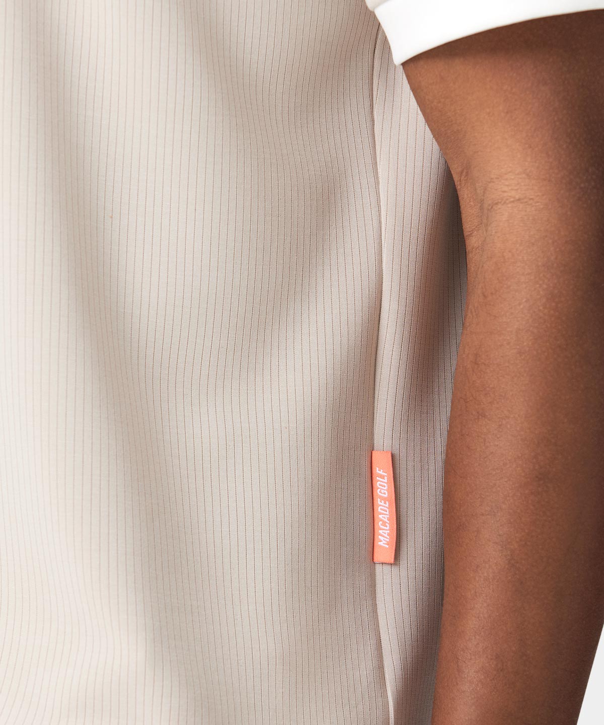 Macade Men's AR Tech Polo - Tan