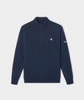 Macade Men's Bridge Merino Quarter Zip - Dark Blue