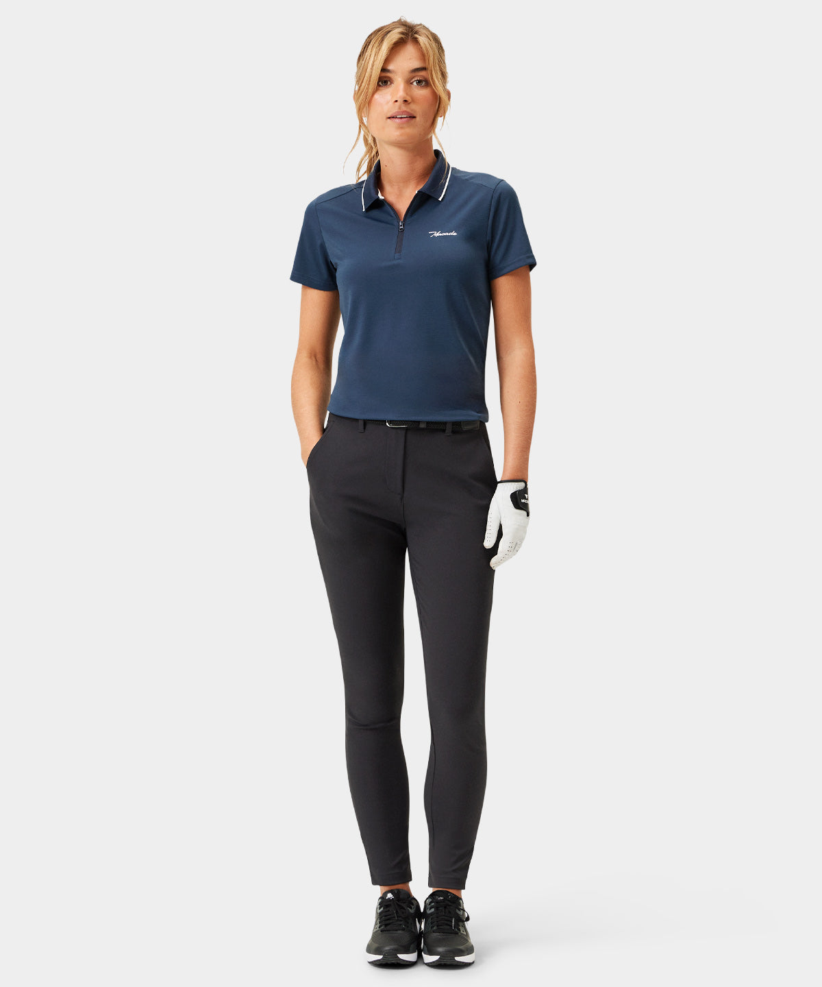 Women's Performance Trouser in Ash Black
