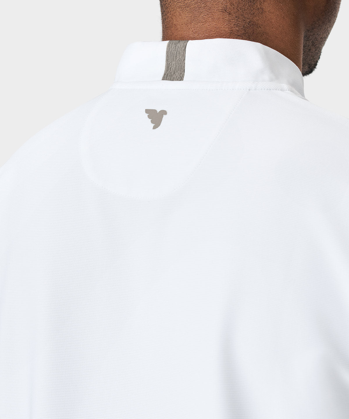 Macade Men's Heath Bomber Shirt - White