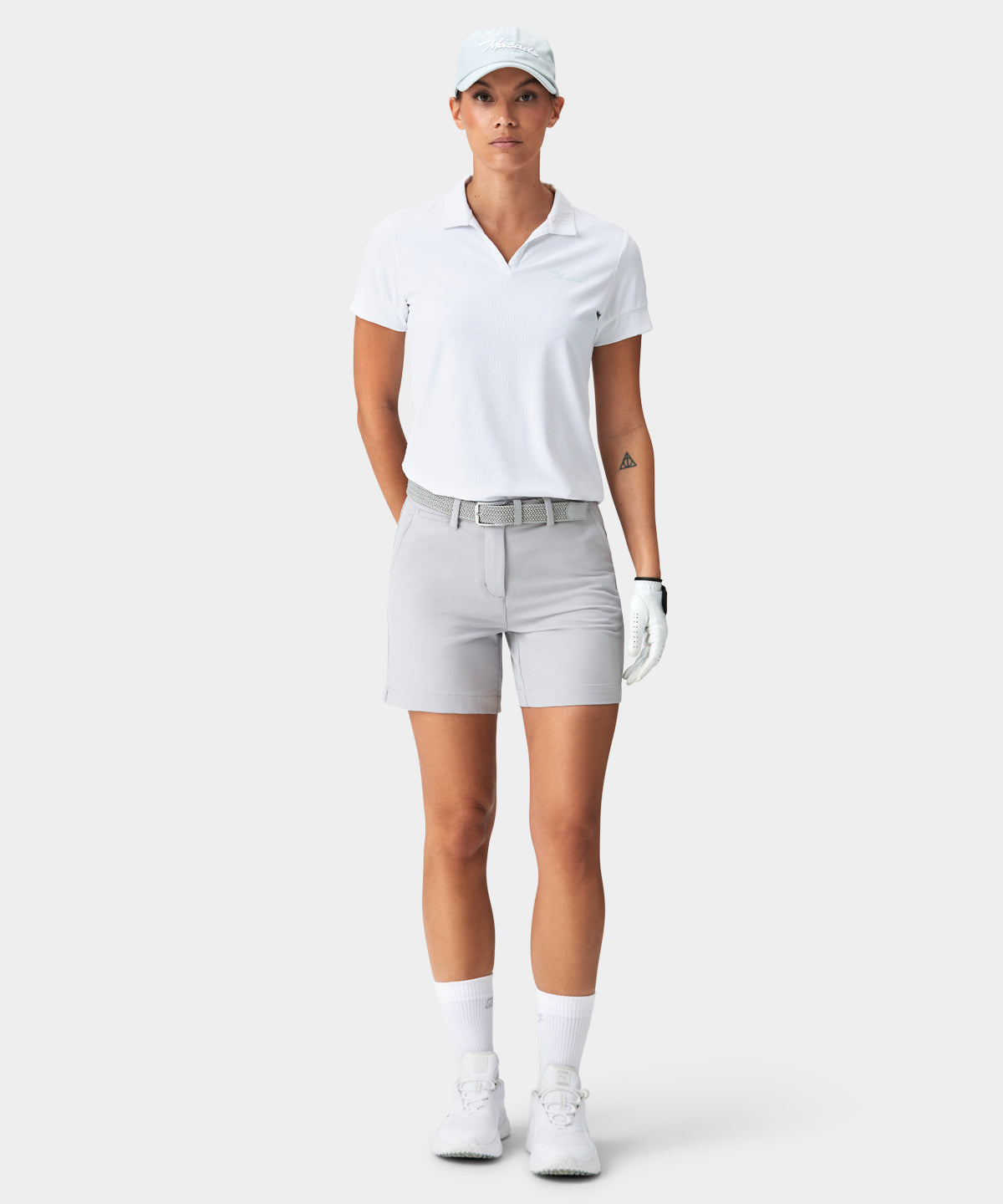Women's Flex Shorts - Light Grey