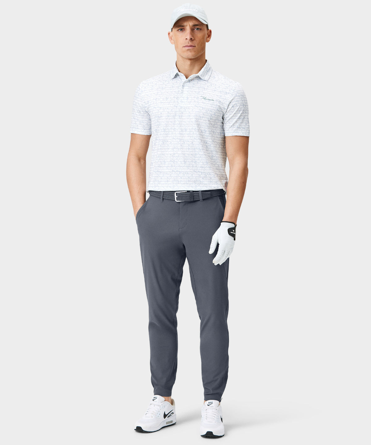 Macade Men's Four-Way Stretch Jogger - Stone Blue