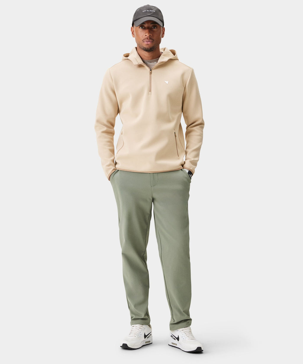 Macade Men's Therma Zip Hoodie - Tan
